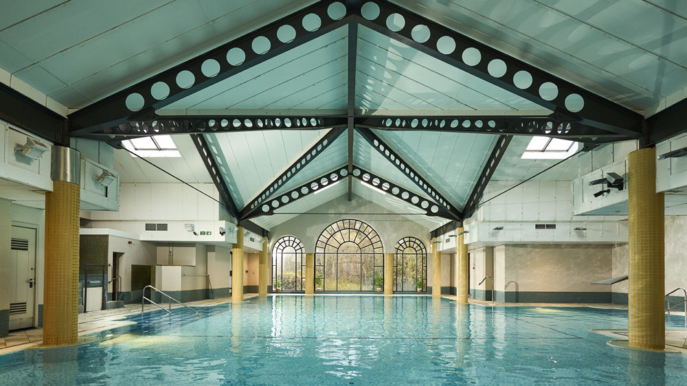 Swimming pool at Peebles Swimming pool at Peebles