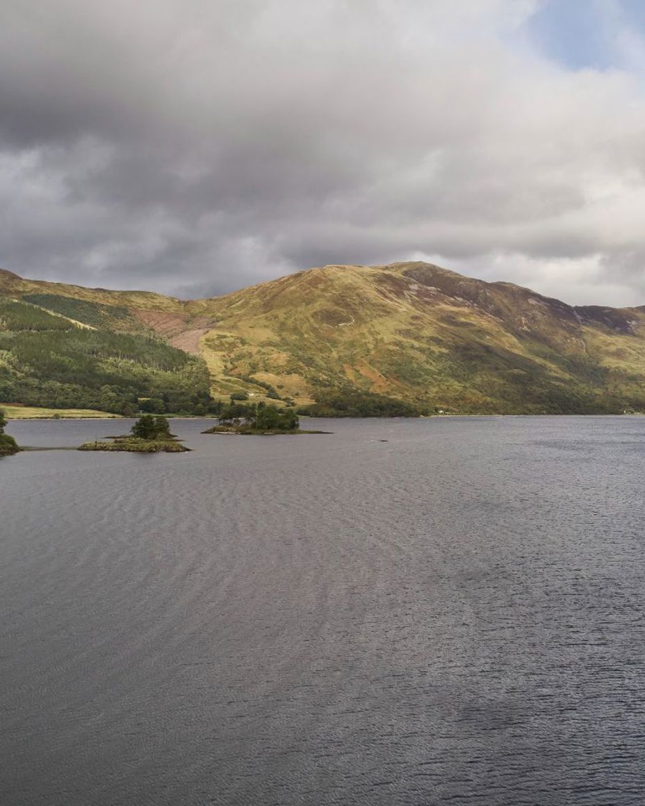 Isles of Glencoe and the surrounding waters