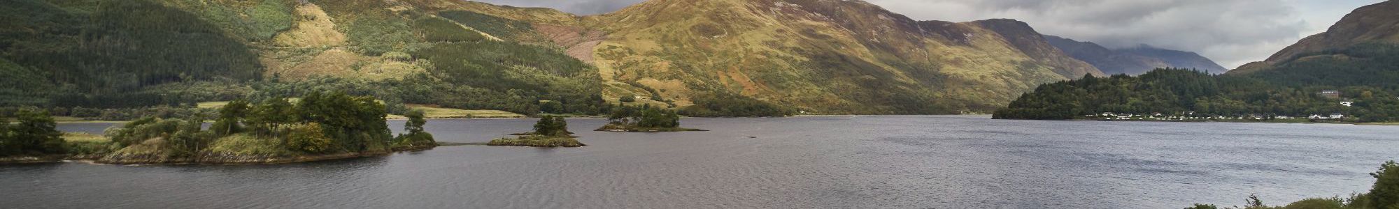 Isles of Glencoe and the surrounding waters