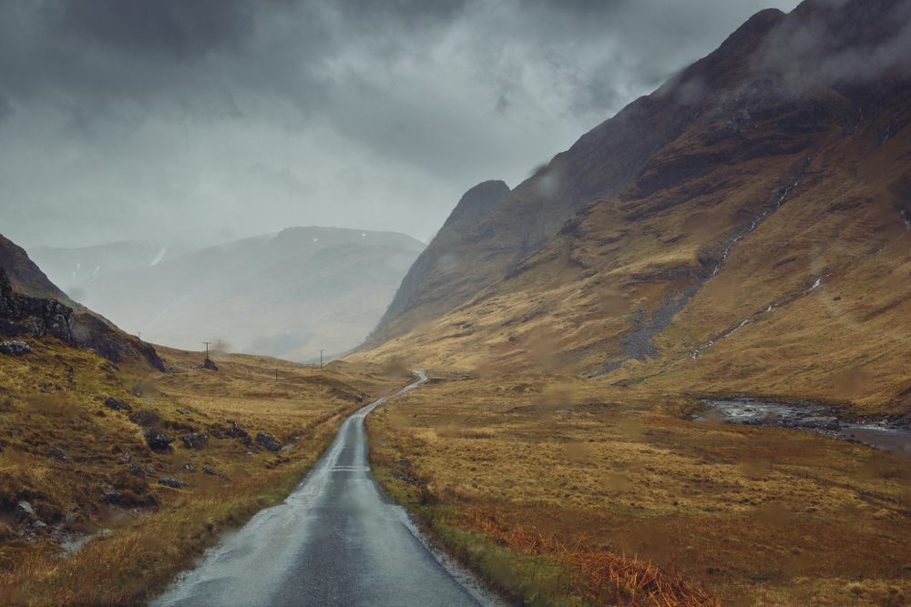 Road to Loch Etive Road to Loch Etive